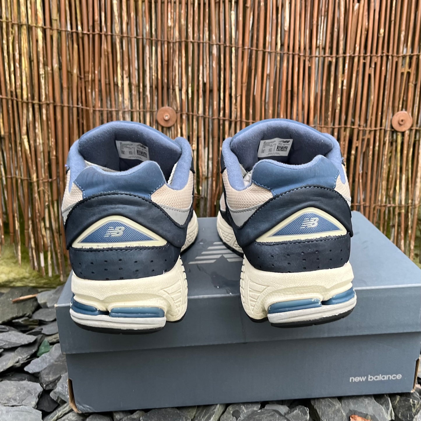 New Balance 2002R Blue / Beige UK9.5