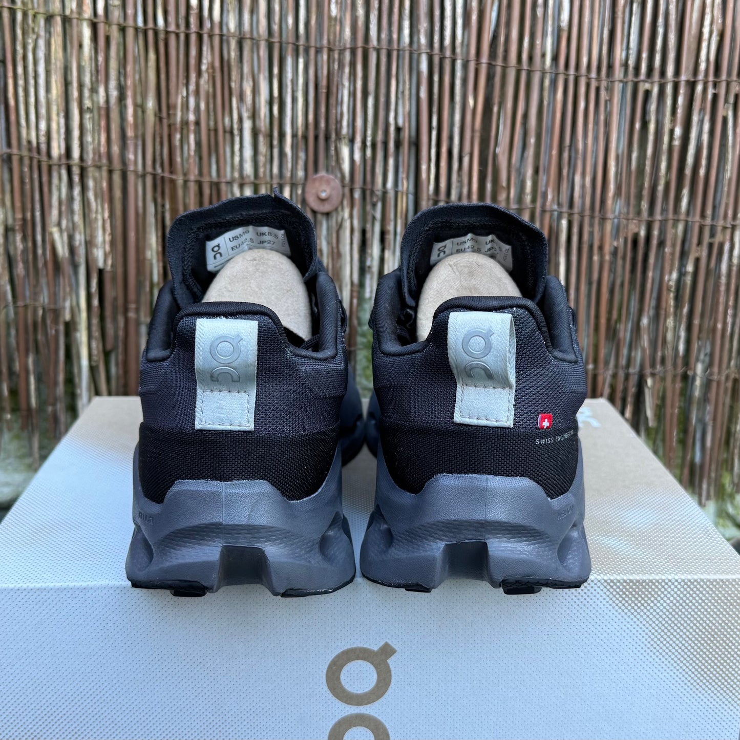 On Running CloudSurfer Trail Waterproof - Black Eclipse - UK8.5