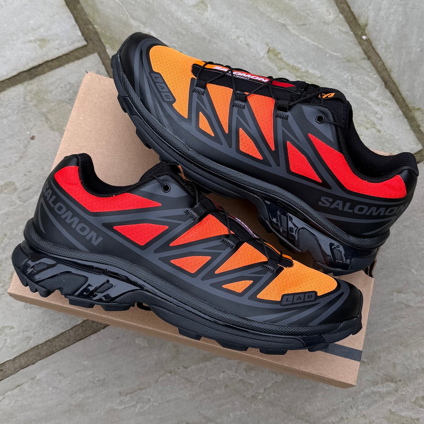 Salomon XT-6 Size? Exclusive - Black / Phantom / Turmeric - UK9