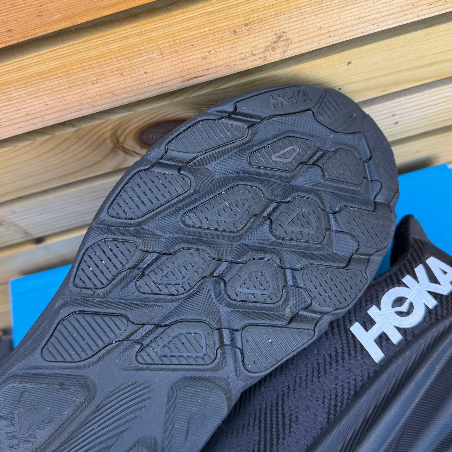 Hoka Clifton 9 Gore-Tex - Black Reflect - UK9