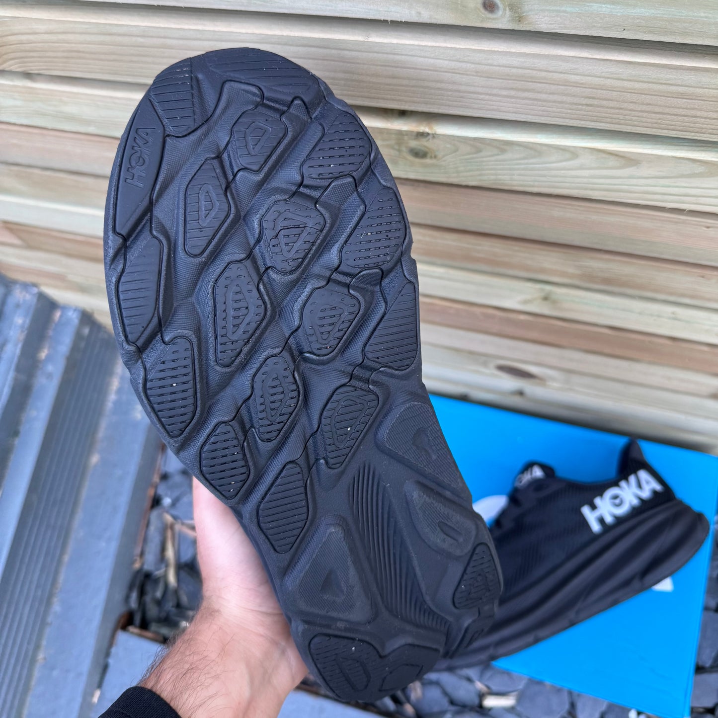 Hoka Clifton 9 Gore-Tex - Black Reflect - UK11