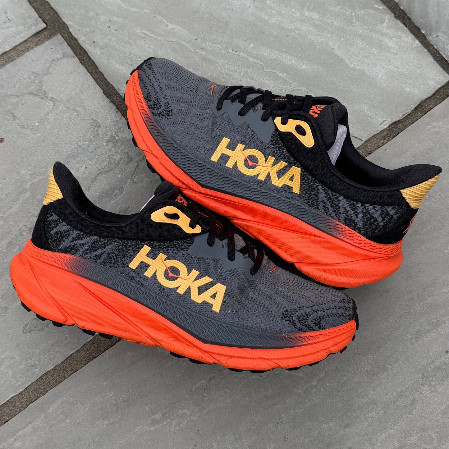 Hoka Challenger 7 - Castle Rock / Flame - UK9