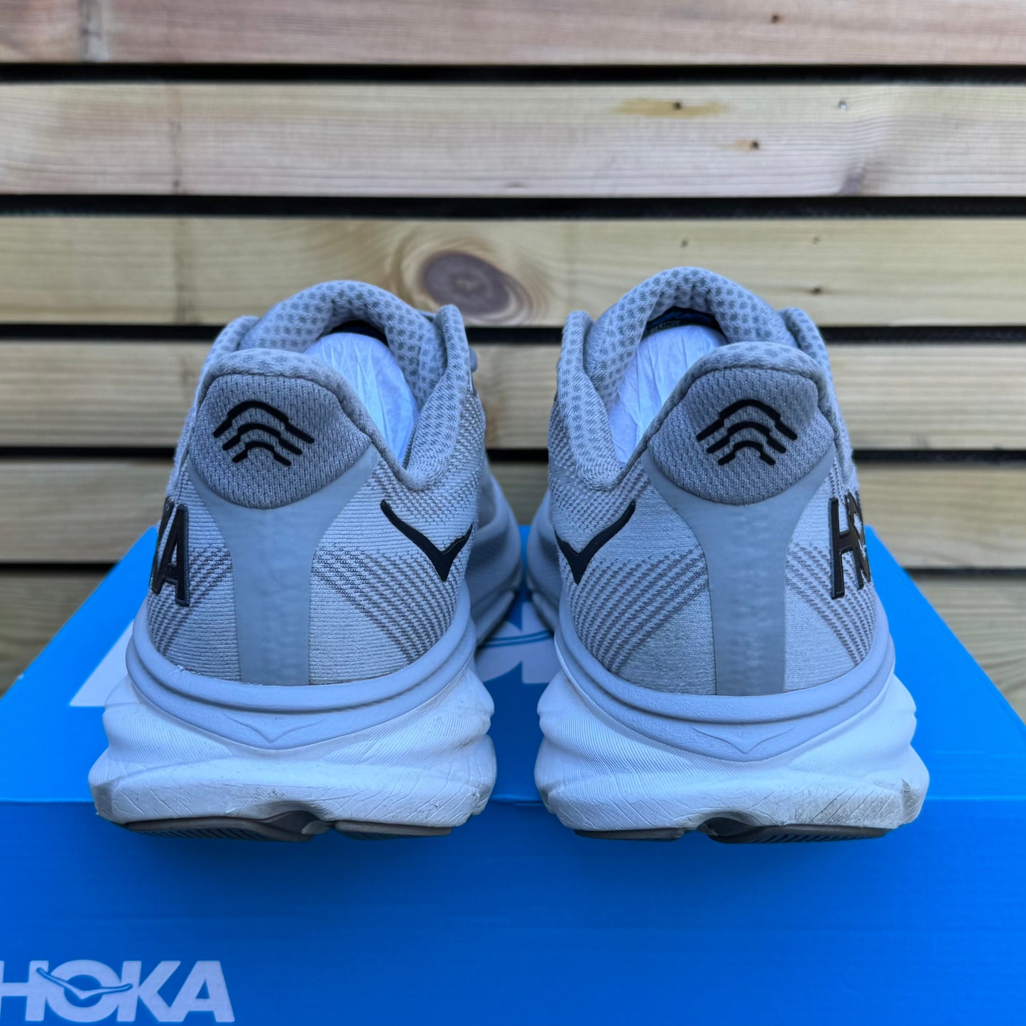 Hoka Clifton 9 - Wolf Grey - UK11