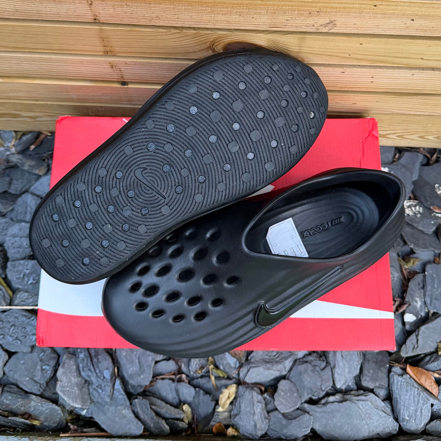 Nike Reactx Rejuven8 - Black - UK9 - Brand New