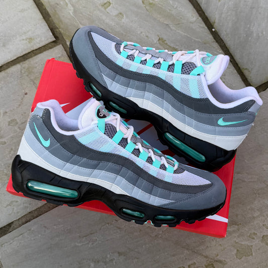 Nike Air Max 95 JD Exclusive - Hyper Turquoise - UK11