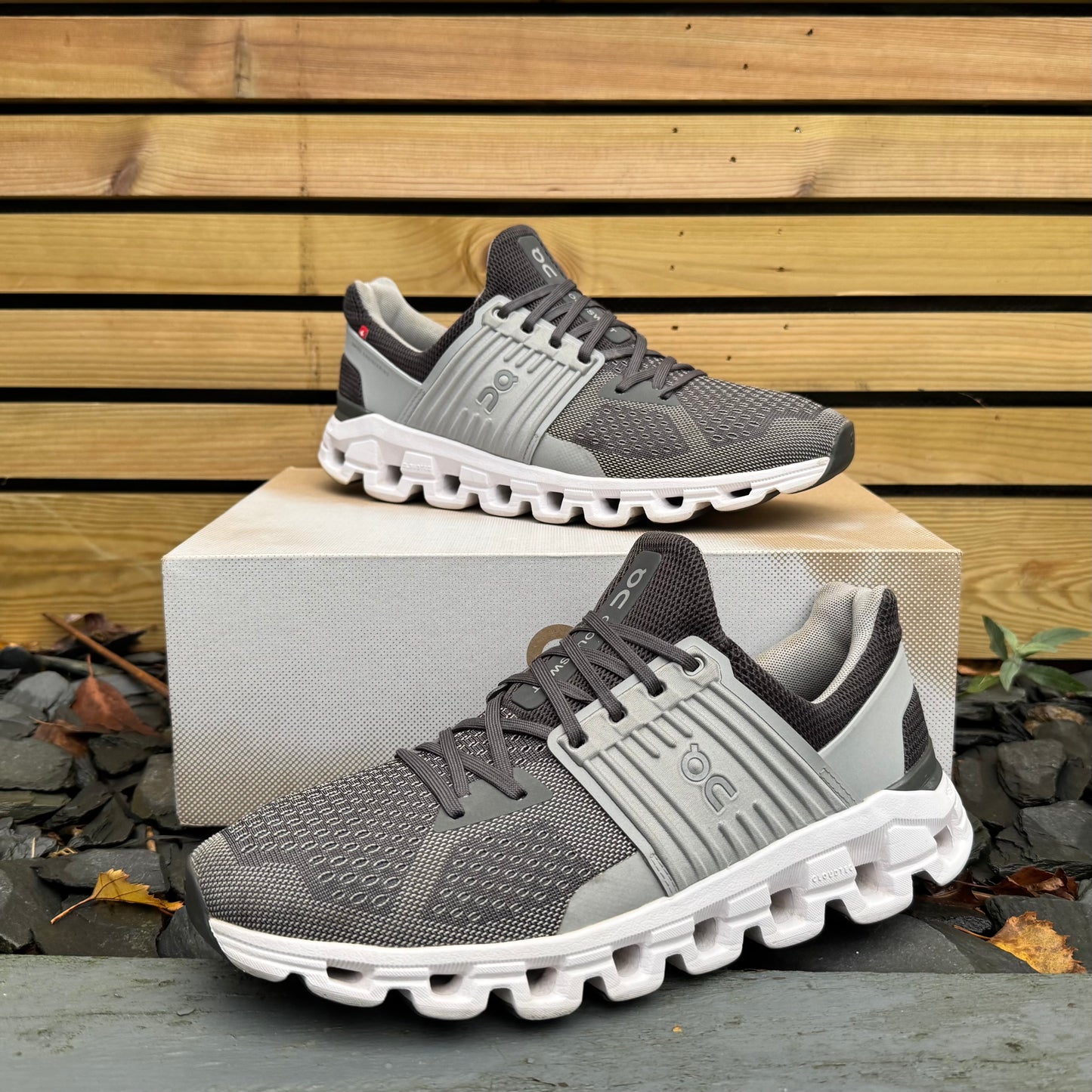 On Running CloudSwift 2.0 - Rock / Slate Grey - UK7.5