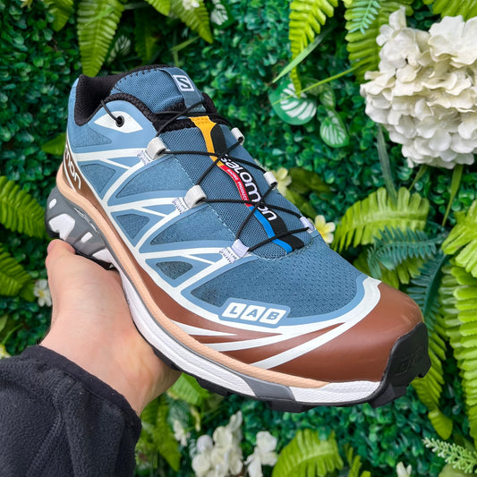 Salomon XT-6 Aegean Blue / Hazelnut