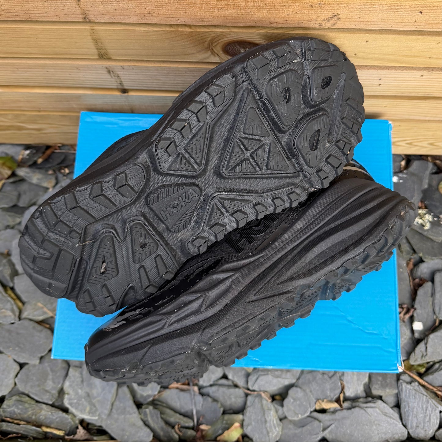 Hoka Stinson 7 - Triple Black - UK9.5