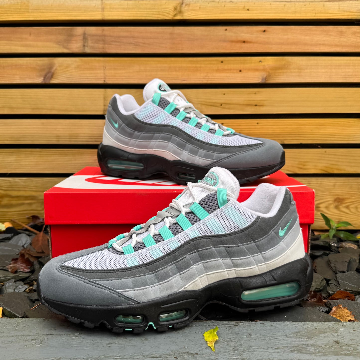 Nike Air Max 95 JD Exclusive - Hyper Turquoise - UK10