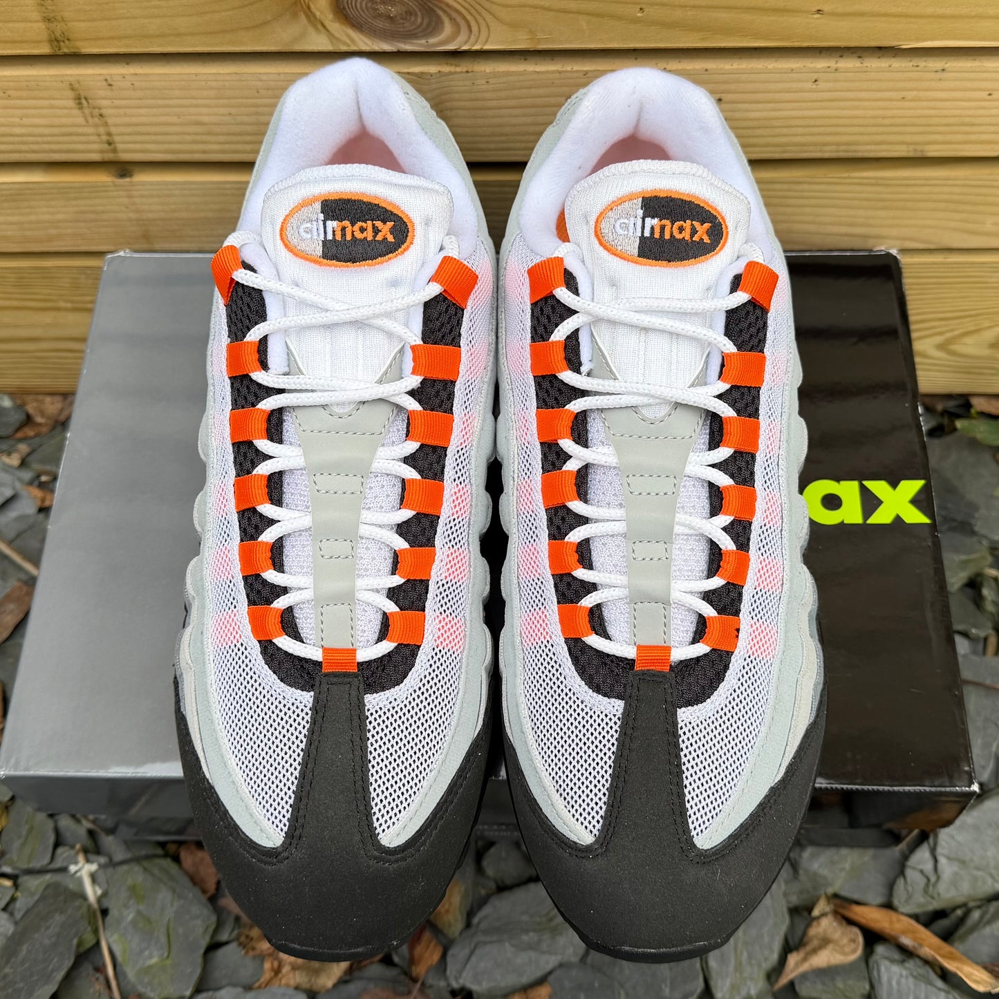 Nike Air Max 95 OG Big Bubble - Mandarin - UK9 - Brand New