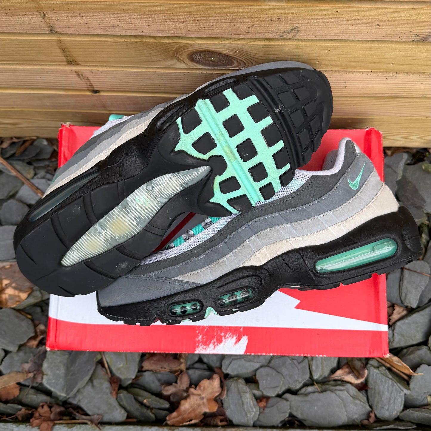 Nike Air Max 95 JD Exclusive - Hyper Turquoise - UK9.5
