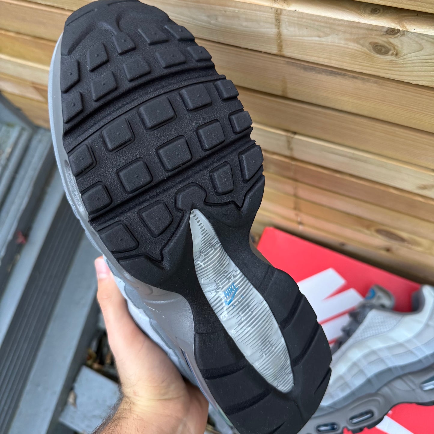 Nike Air Max 95 OG Big Bubble - Smoke Grey / Abyss Green - UK11