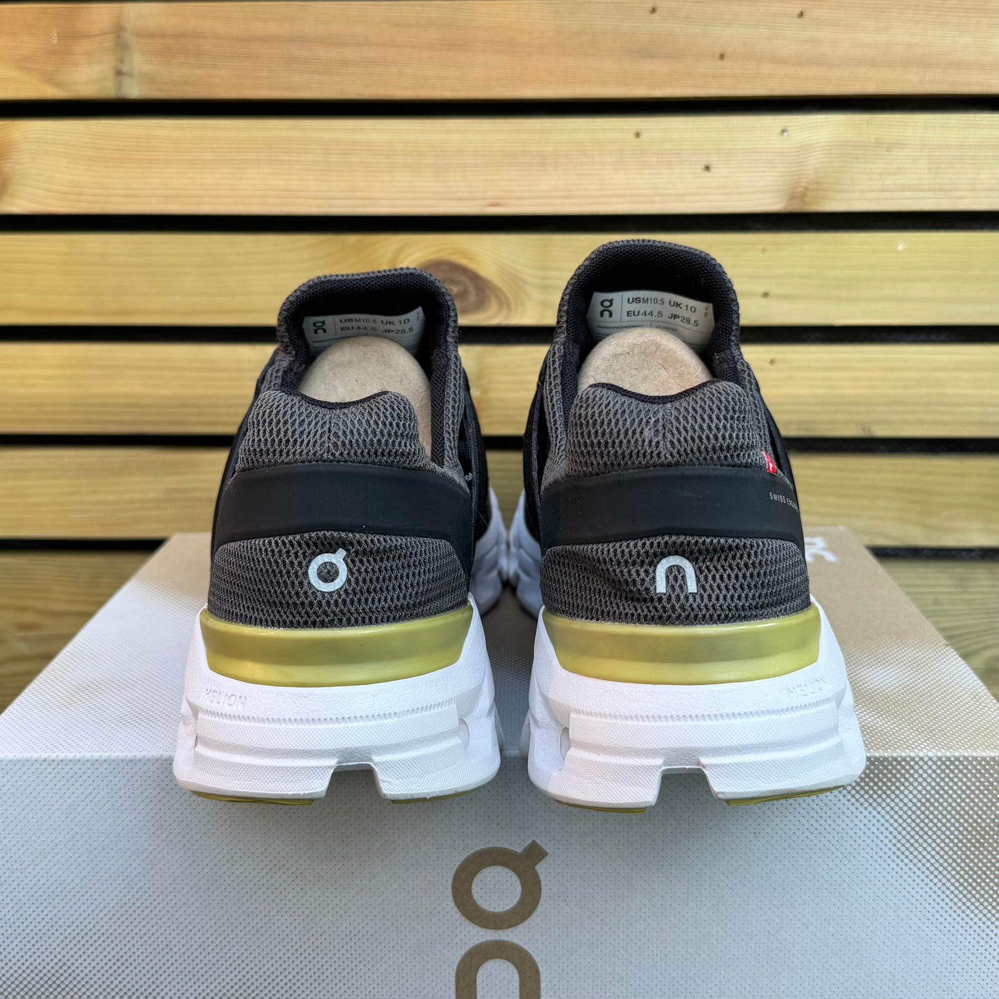 On Running CloudSwift 2.0 - Magnet Black / Citron Yellow - UK10