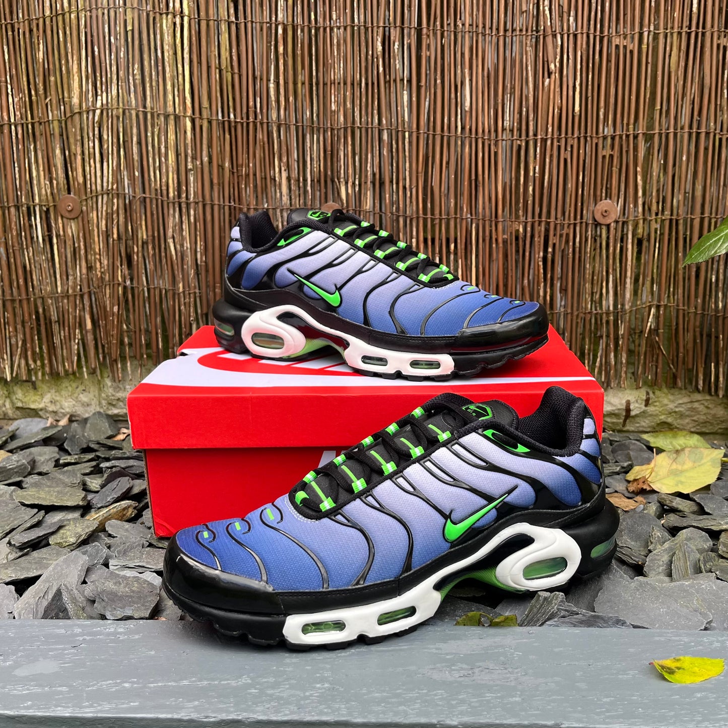 Nike Air Max Plus TN Icons Blue / Scream Green UK11