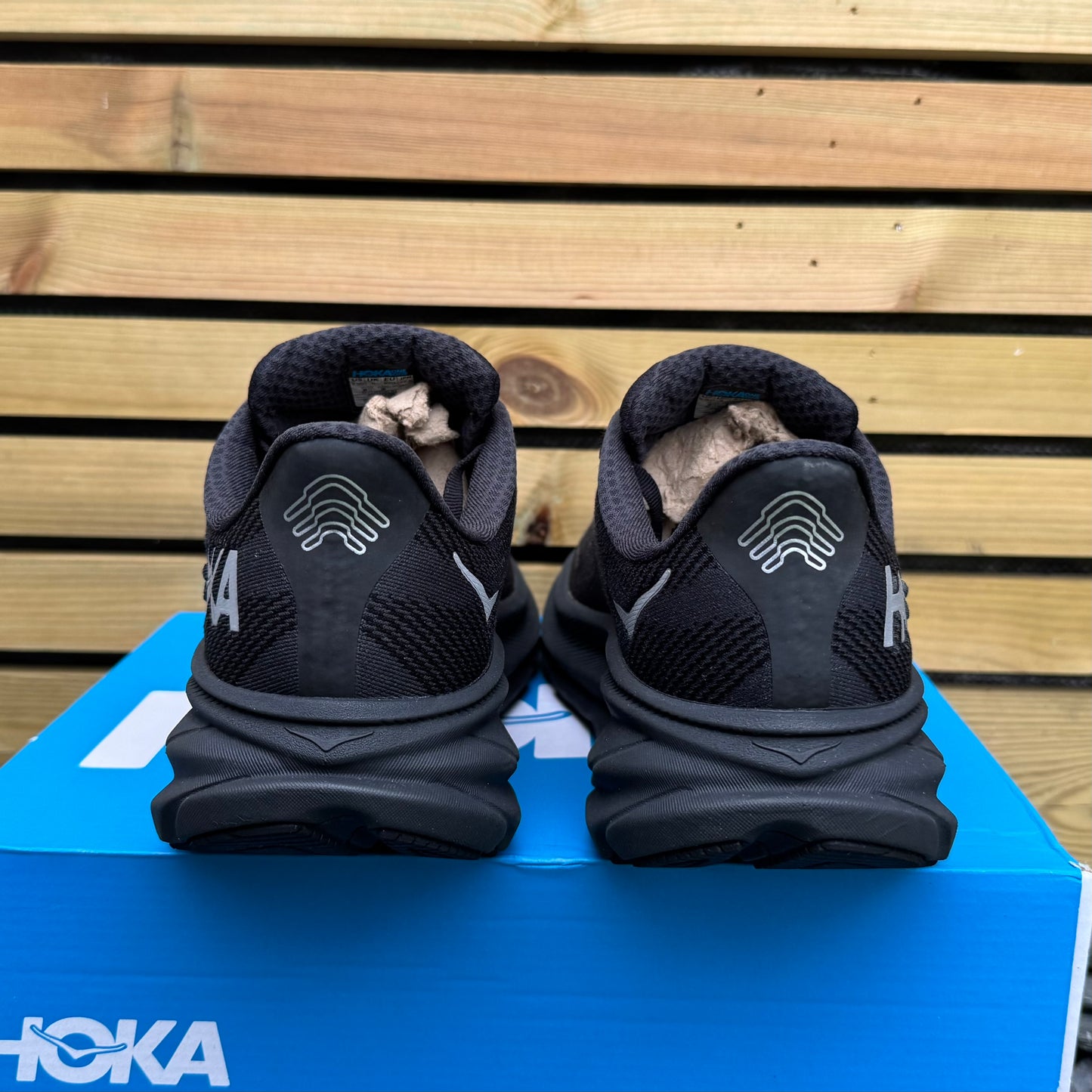 Hoka Clifton 9 Gore-Tex - Black Reflect - UK9
