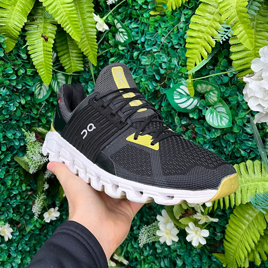 On Running CloudSwift 2.0 - Magnet Black / Citron Yellow - UK10