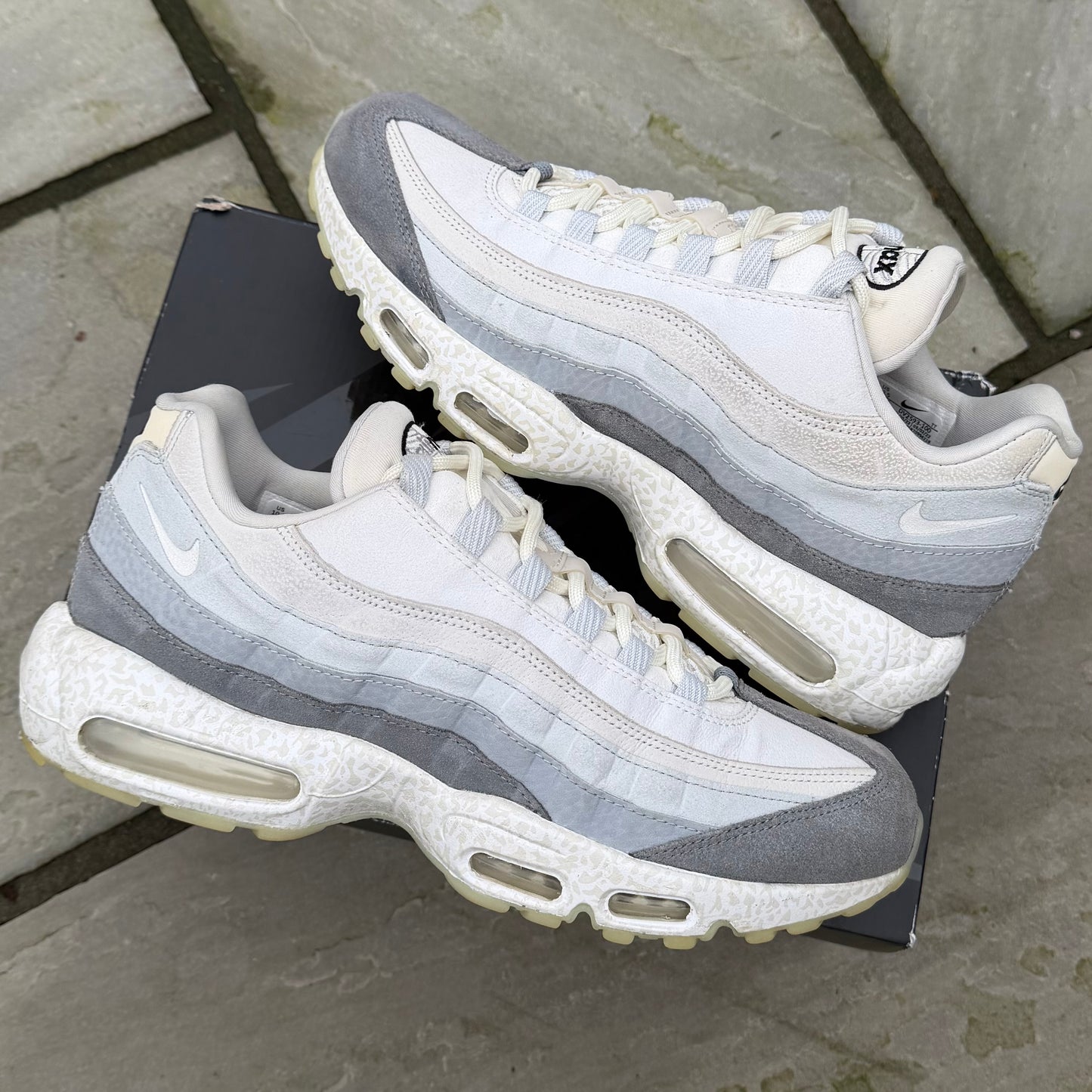 Nike Air Max 95 QS Anatomy Of Air - Light Bone - UK9.5