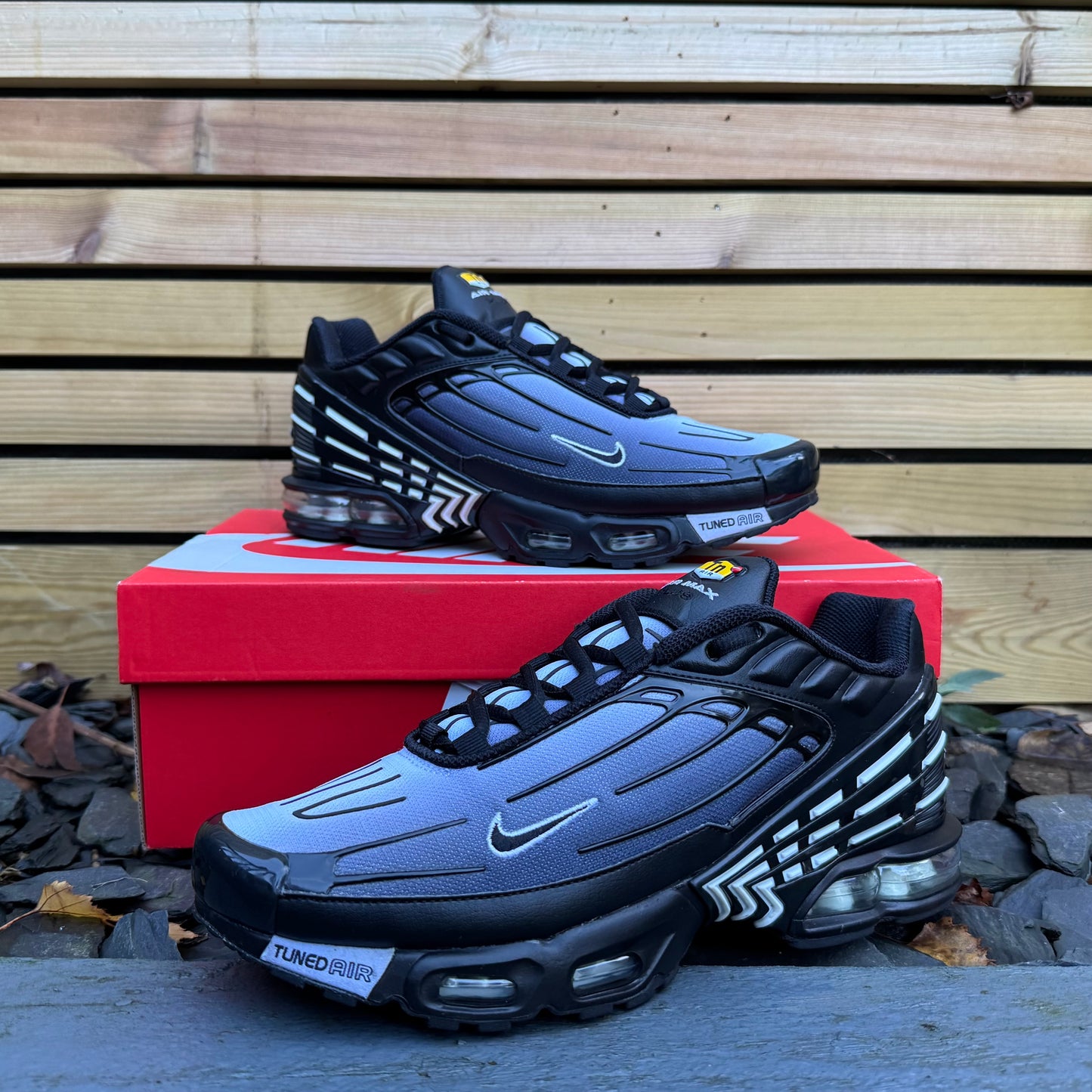 Nike Air Max Plus TN 3 - Black / Wolf Grey - UK8