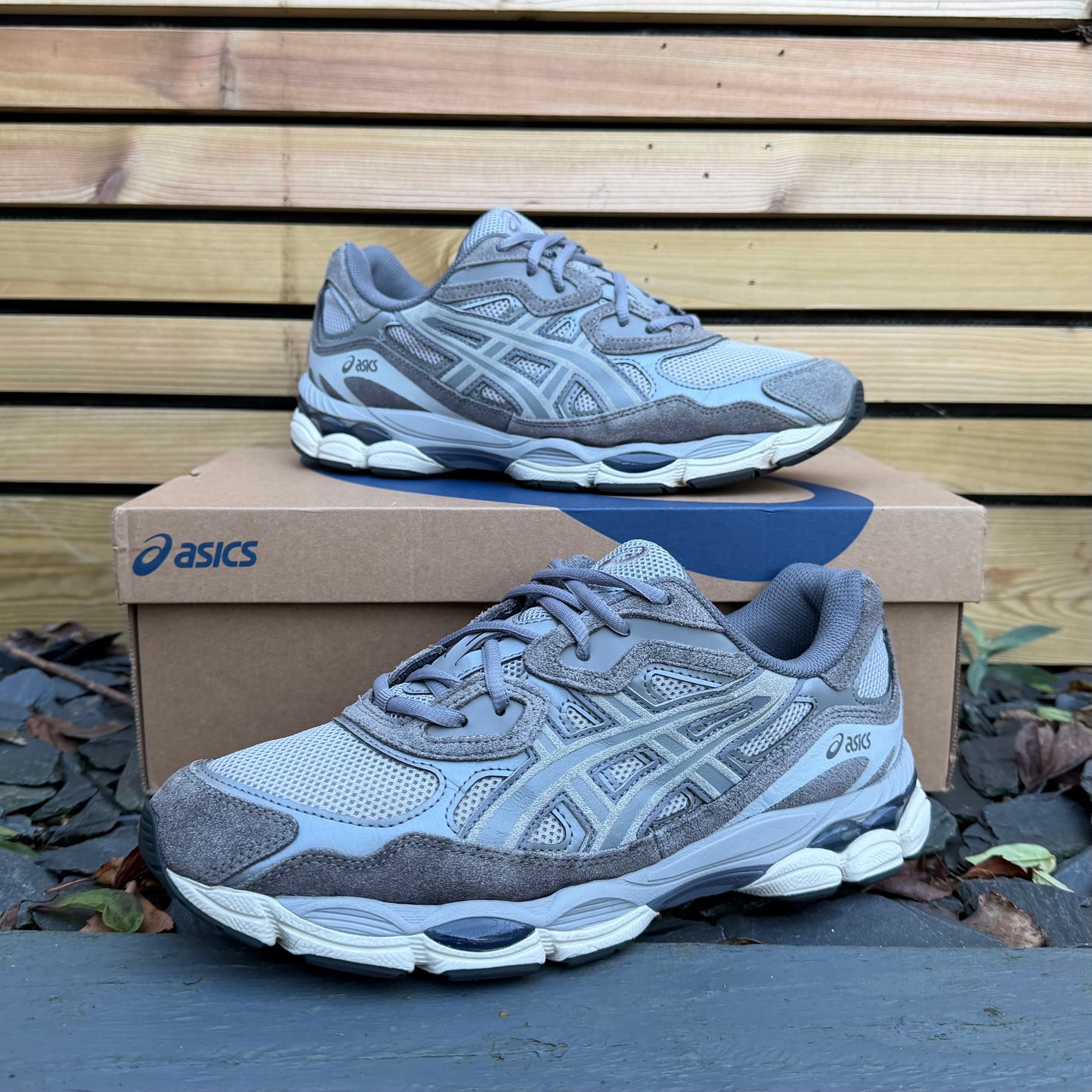 Asics Gel-NYC - Cement Grey - UK9