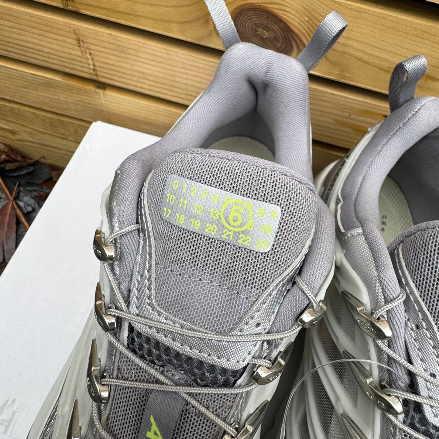 MM6 Maison Margiela x Salomon ACS Pro 2 - Shark Skin / Sharp Green - UK10.5 - Brand New