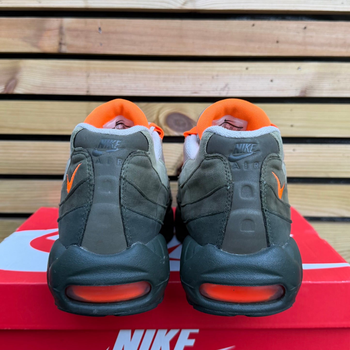 Nike Air Max 95 OG - Neutral Olive  / Total Orange - UK11