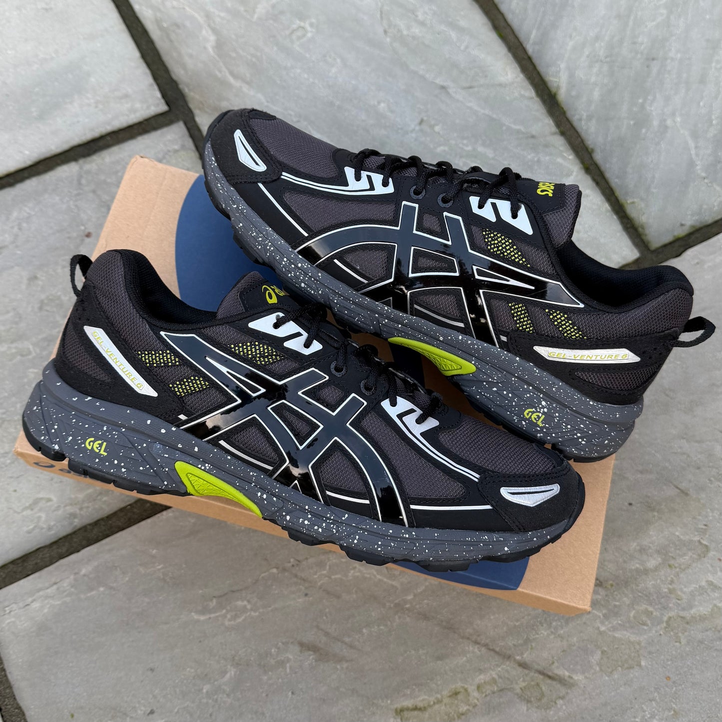 Asics Gel-Venture 6 - Obsidian / Black  - UK10