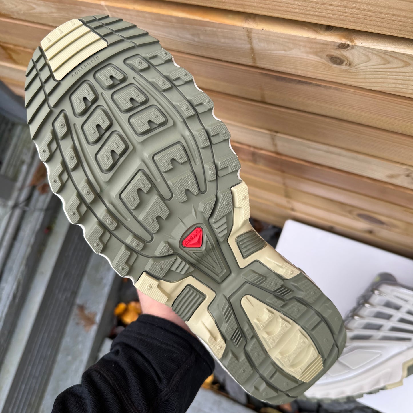 MM6 Maison Margiela x Salomon ACS Pro 2 - Shark Skin / Sharp Green - UK10.5 - Brand New