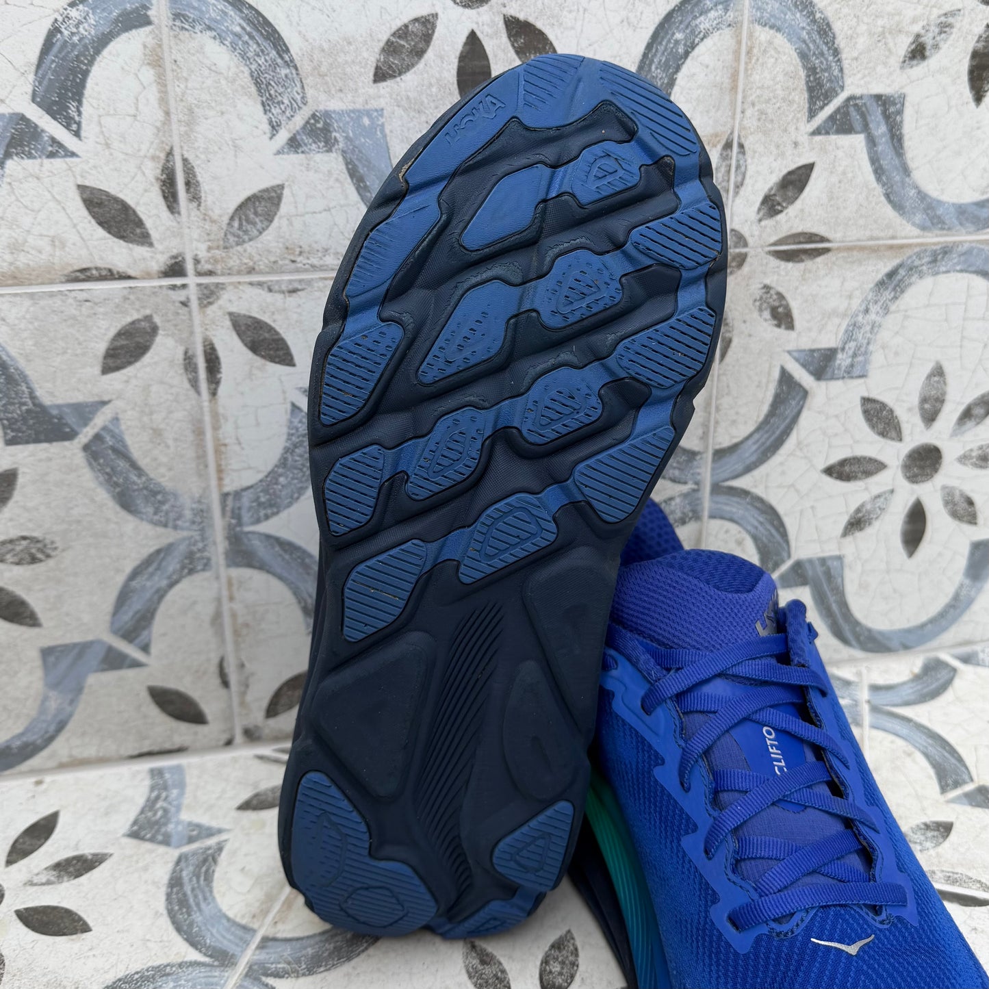 Hoka Clifton 9 Gore-Tex - Dazzling Blue / Evening Sky - UK12