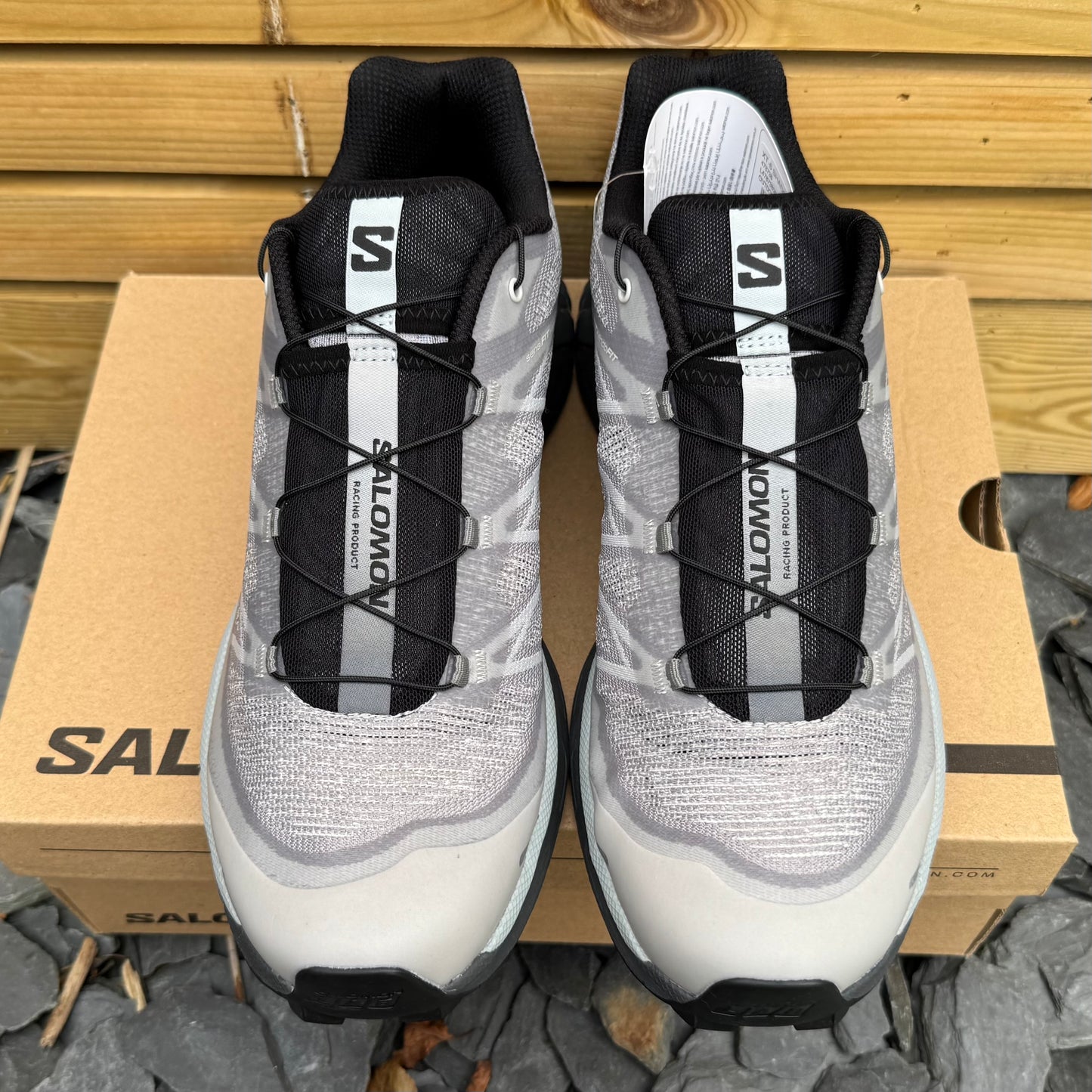 Salomon XT-6 Shadow - Gull / Grey Violet / Quarry - UK9.5 - Brand New