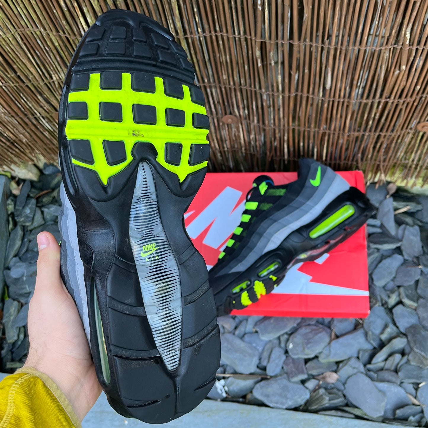 Nike Air Max 95 JD Exclusive Reverse Neon UK12