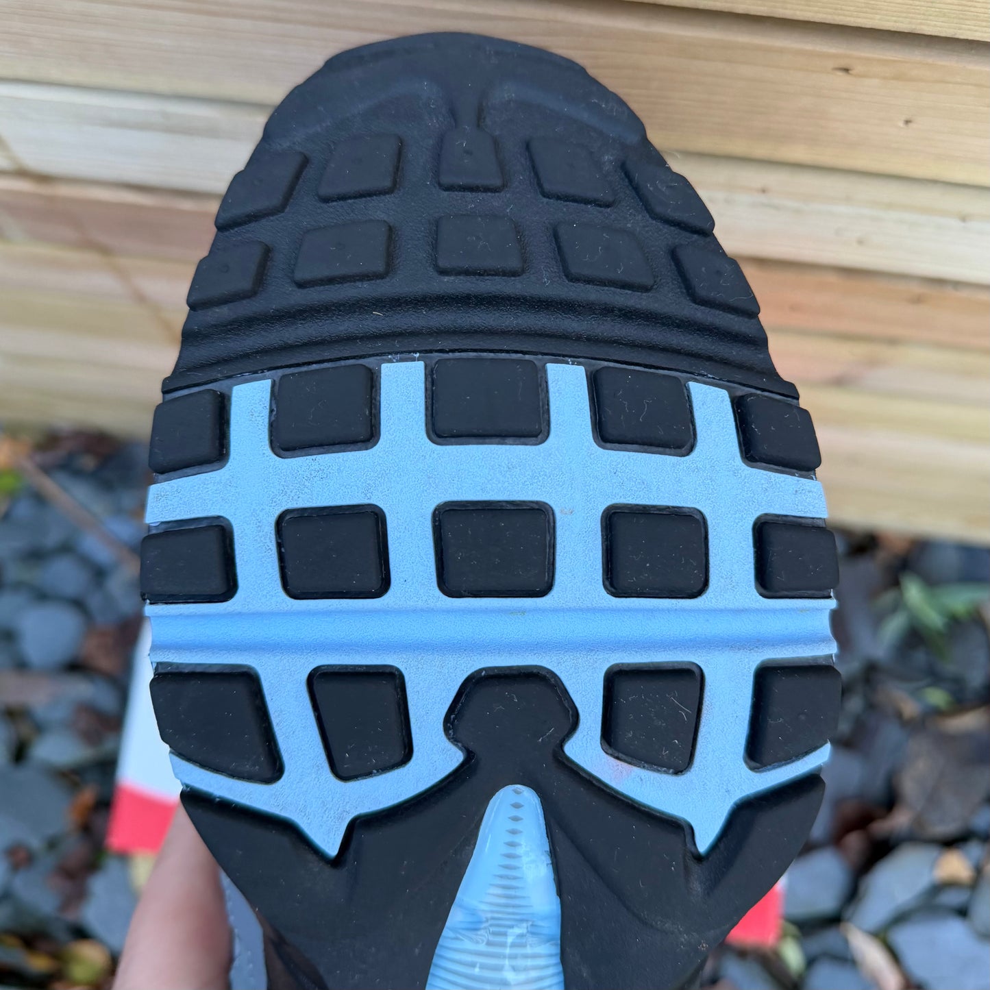 Nike Air Max 95 OG Big Bubble - Cool Grey / Psychic Blue - UK11