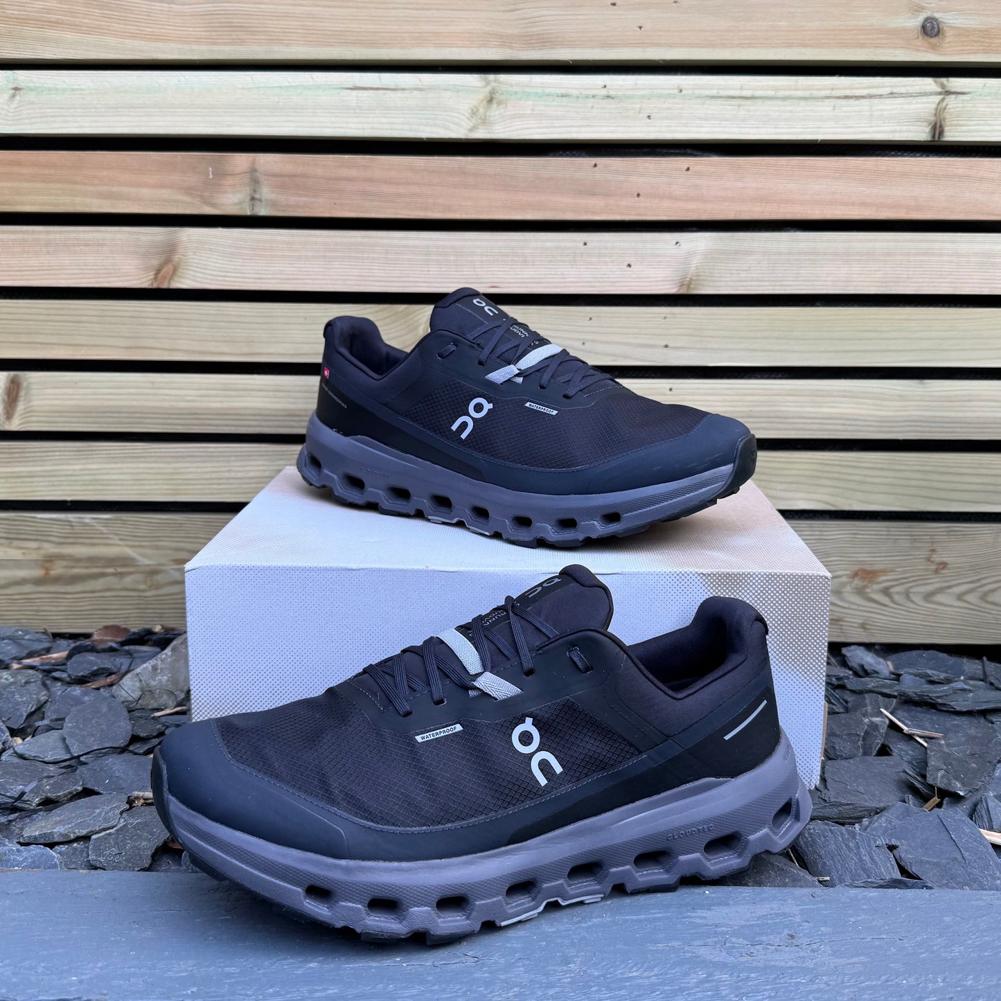 On Running CloudVista 2 Waterproof - Black Eclipse - UK11