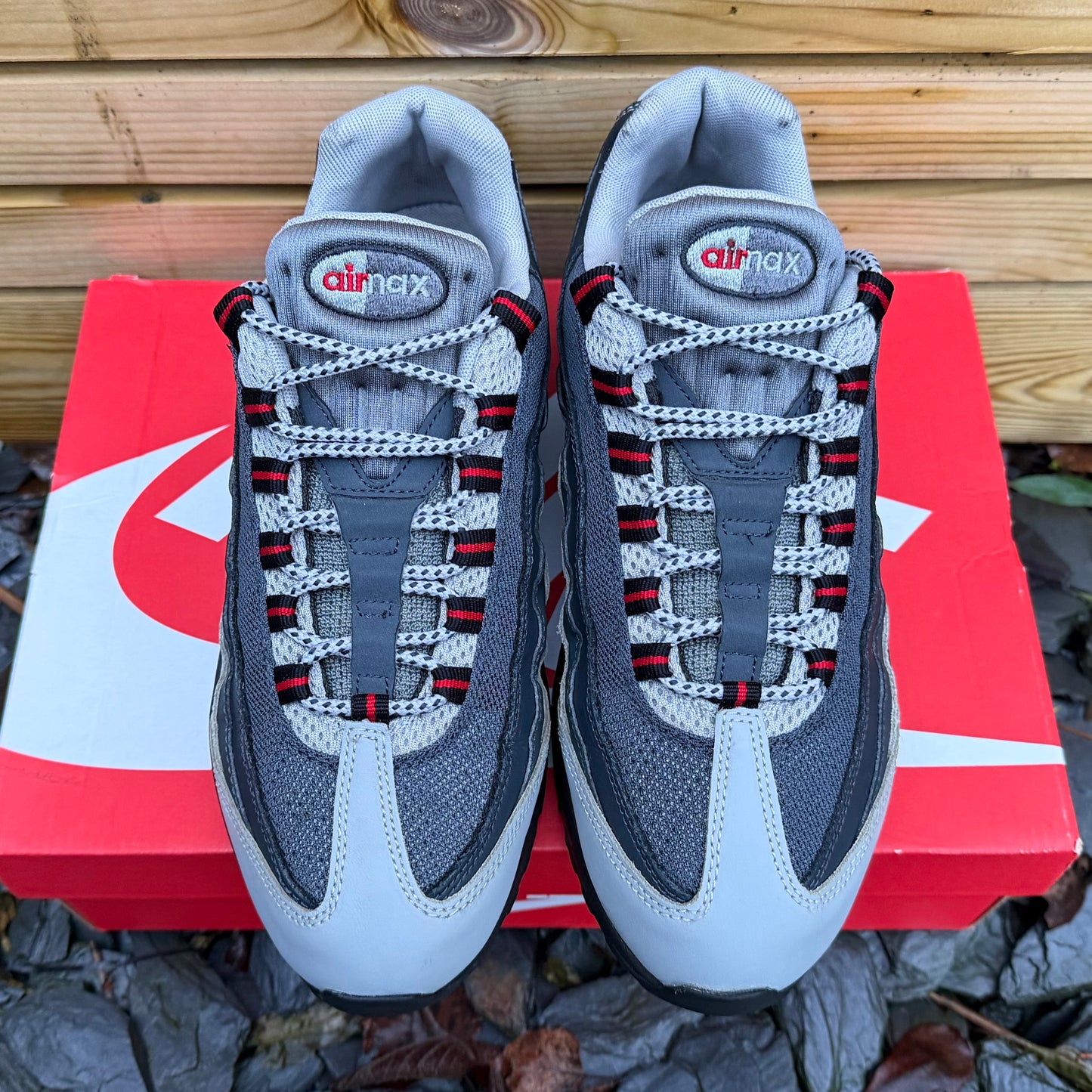 Nike Air Max 95 - Silver Anthracite 2014 - UK8
