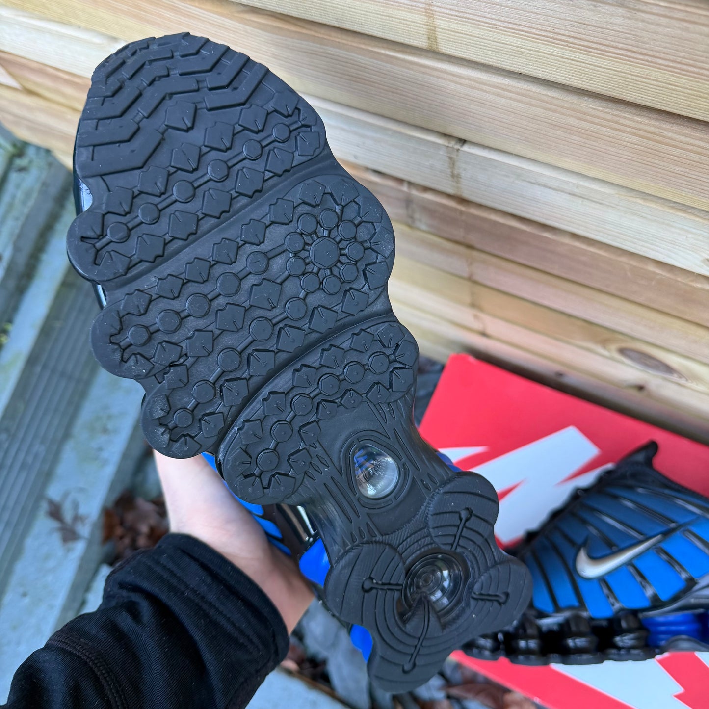 Nike Shox TL - Black / Game Royal - UK8