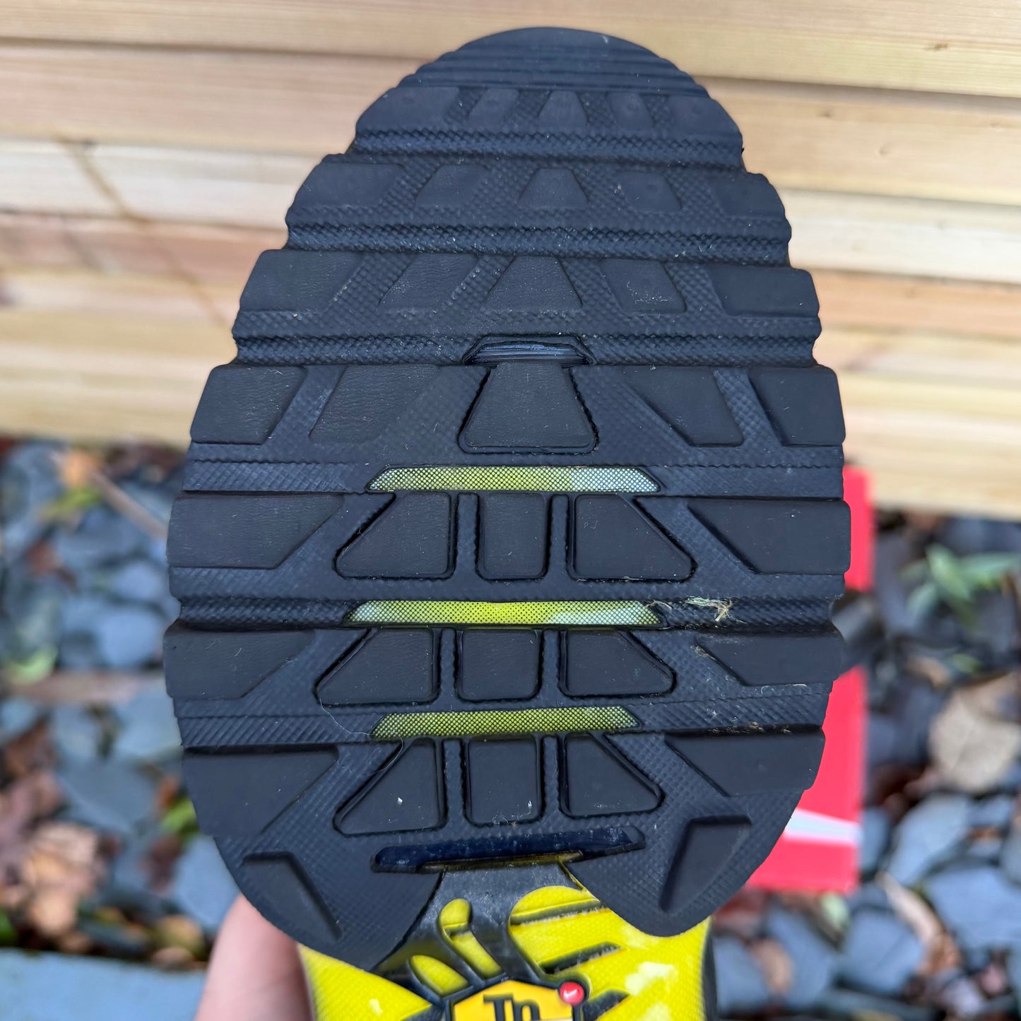 Nike Air Max Plus TN - Wolf Grey / Optic Yellow - UK9.5