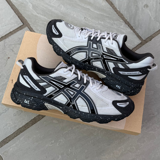 Asics Gel-Venture 6 - Glacier Grey / Black - UK7.5