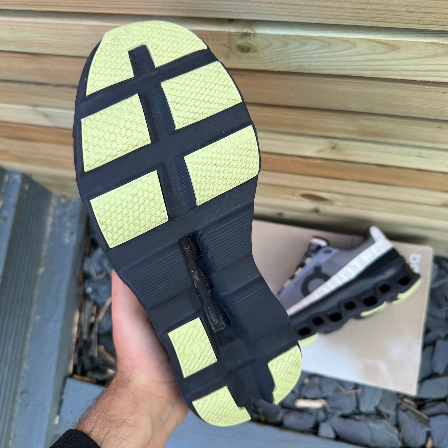 On Running CloudMonster - Fossil / Magnet - UK8.5