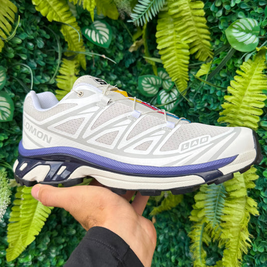 Salomon XT-6 - White / Lunar Rock / Liberty - UK7 - Brand New