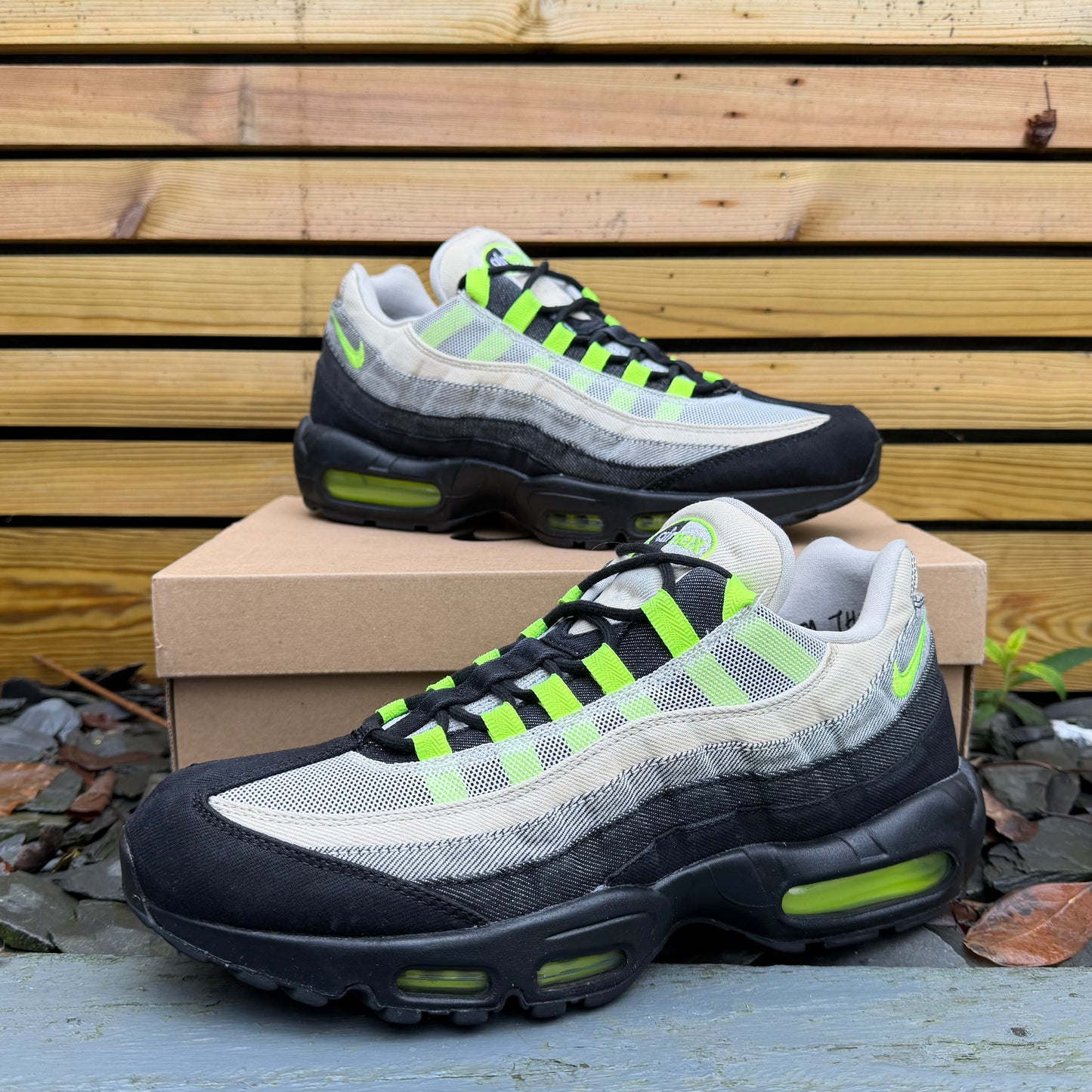 Nike Air Max 95 x Denham - Neon - UK10.5