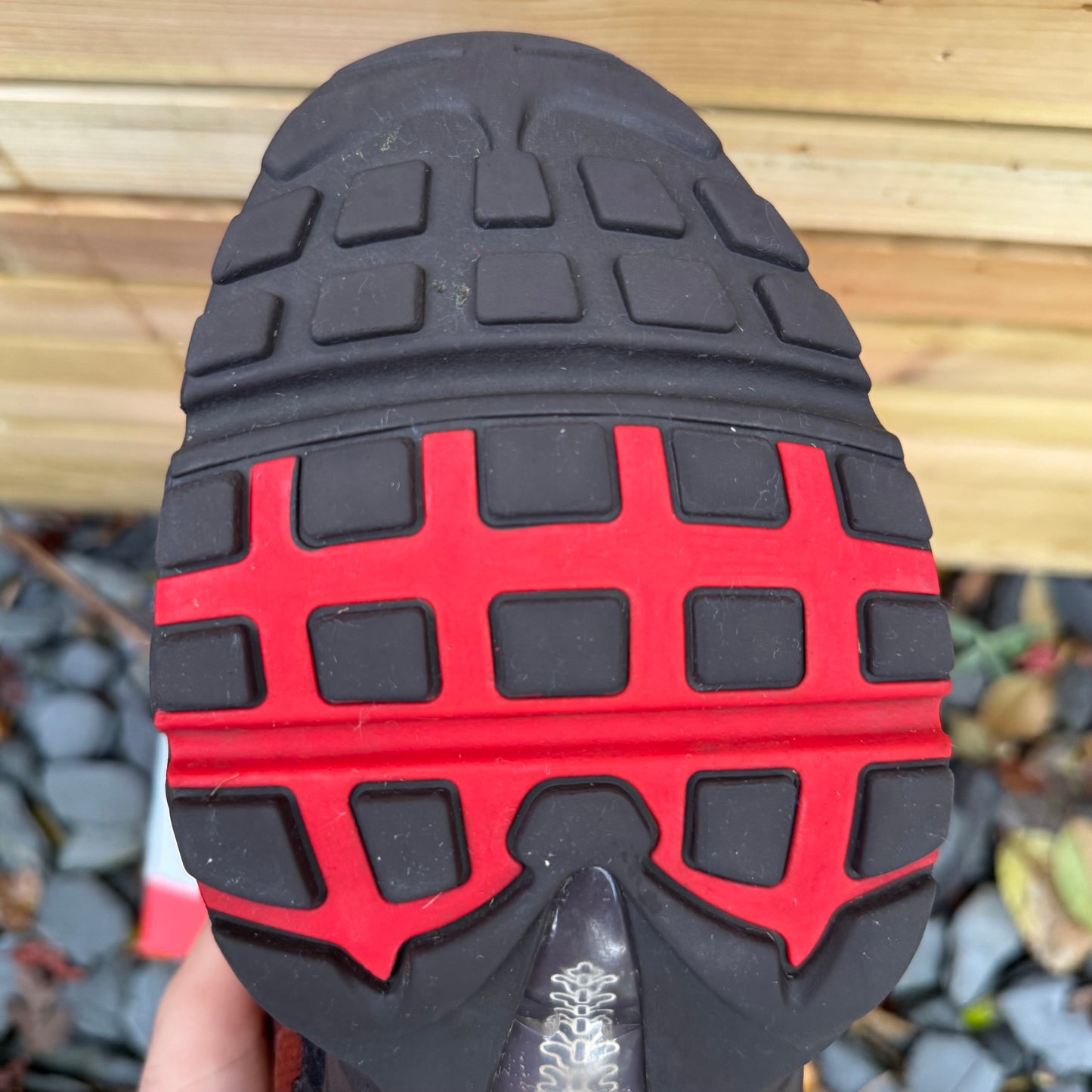 Nike Air Max 95 Anatomy Of Air - Brown Basalt / University Red - UK9