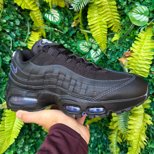Nike Air Max 95 OG Big Bubble - Black / Persian Violet - UK7.5 - Brand New