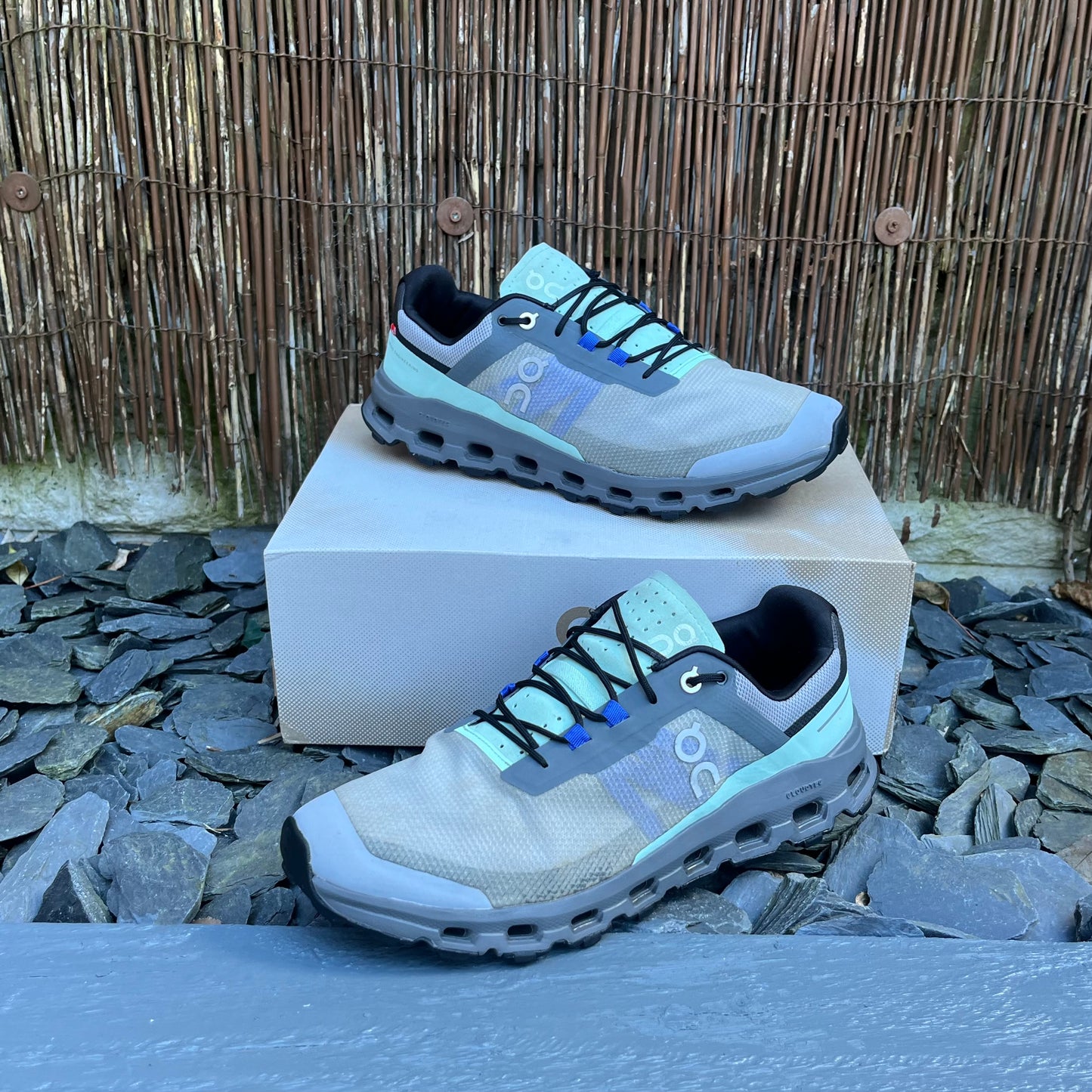 On Running CloudVista Grey / Mint UK8.5