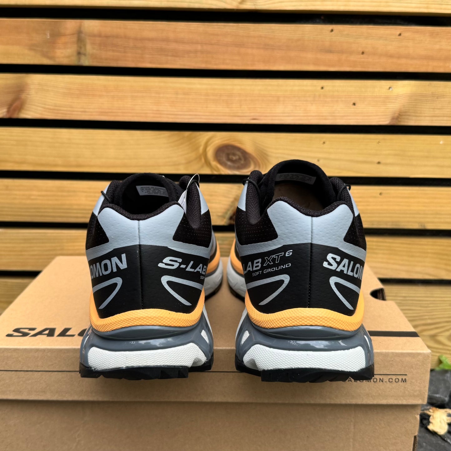 Salomon XT-6 - Black / FTW Silver / Light Apricot - UK8 - Brand New