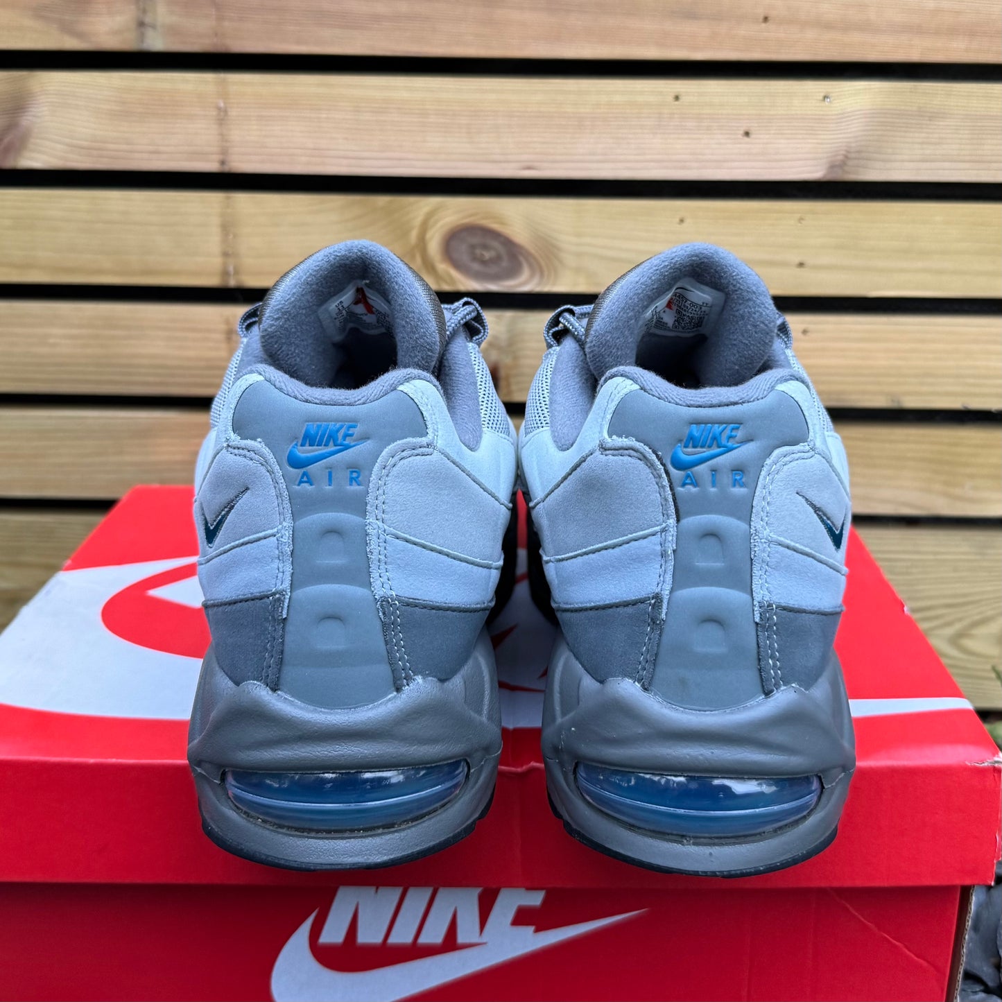 Nike Air Max 95 OG Big Bubble - Smoke Grey / Abyss Green - UK11