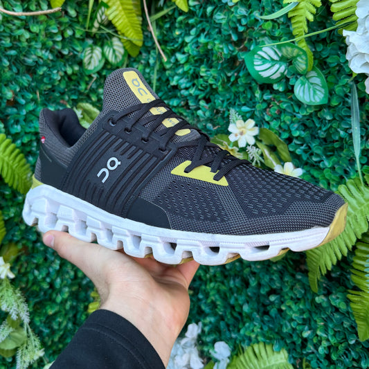 On Running CloudSwift 2.0 - Magnet Black / Citron Yellow - UK10.5