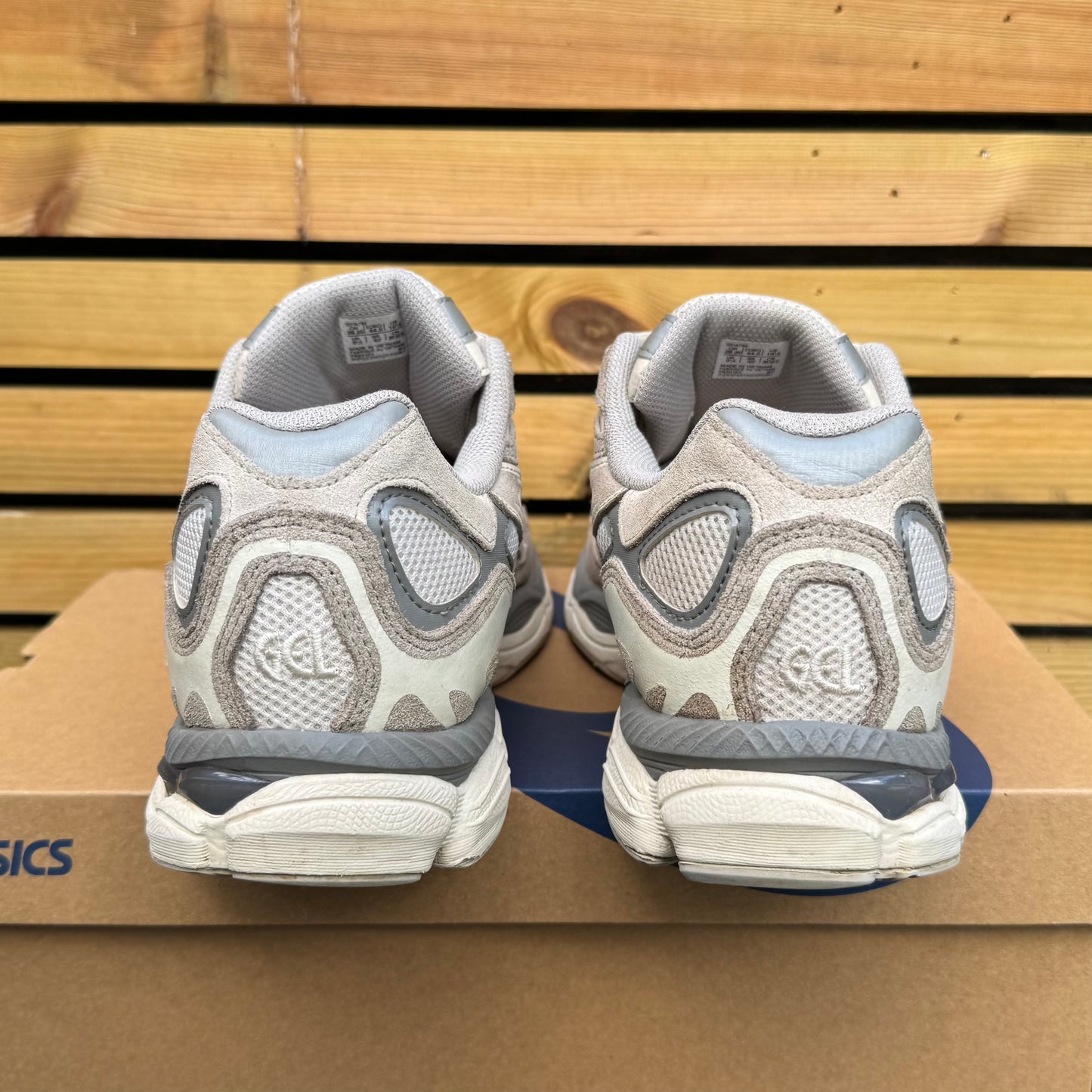 Asics Gel-NYC - Cream / Oyster Grey - UK9.5