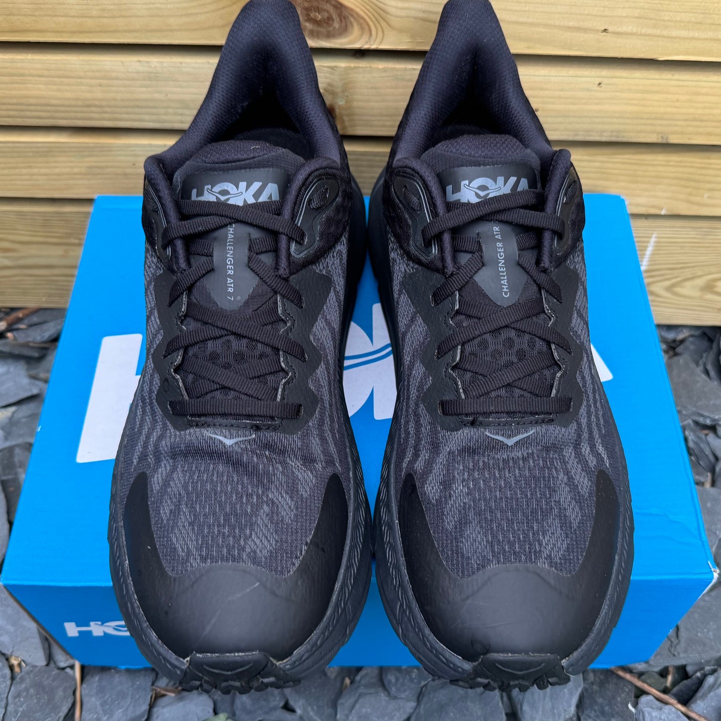 Hoka Challenger 7 Gore-Tex - Triple Black - UK10.5