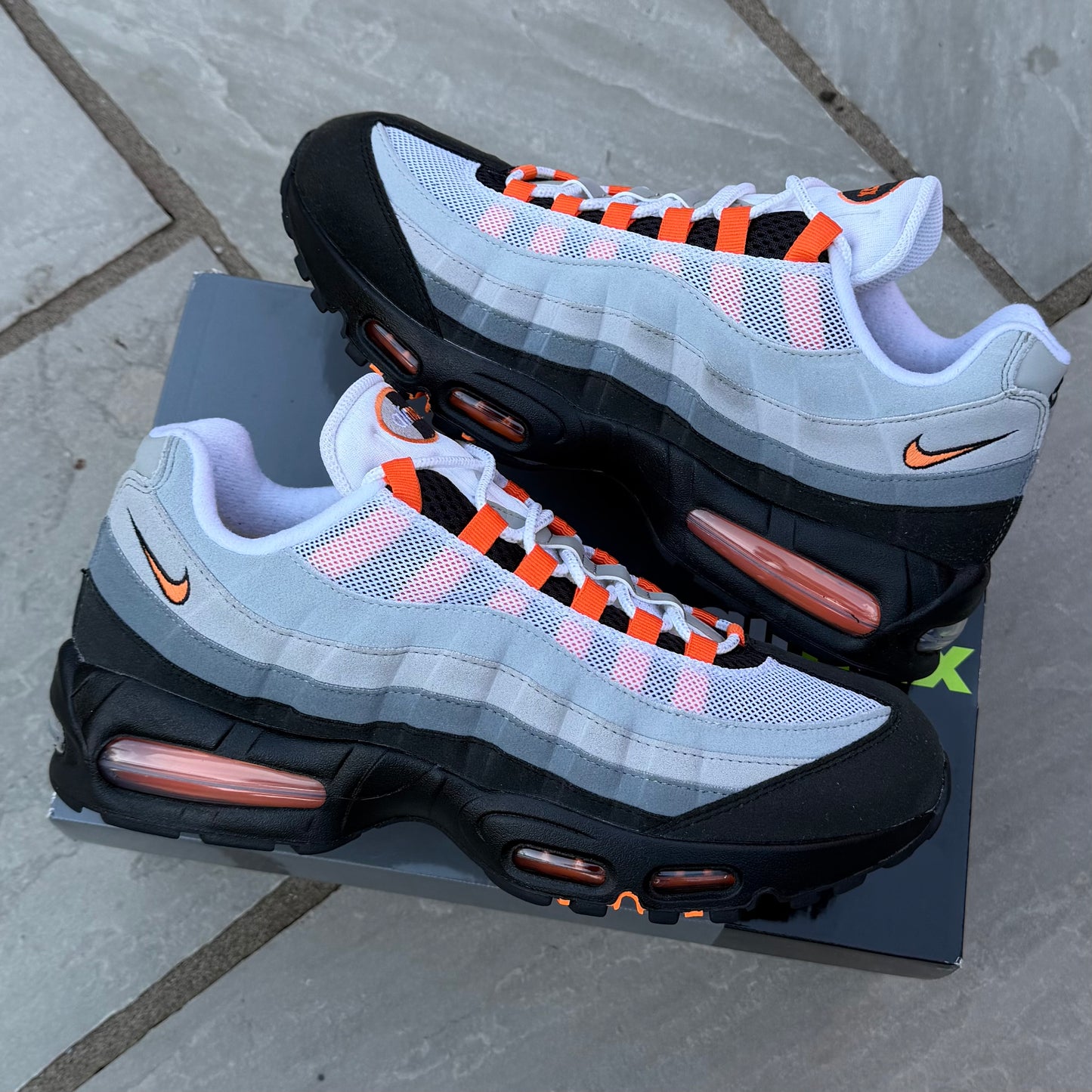 Nike Air Max 95 OG Big Bubble - Mandarin - UK10