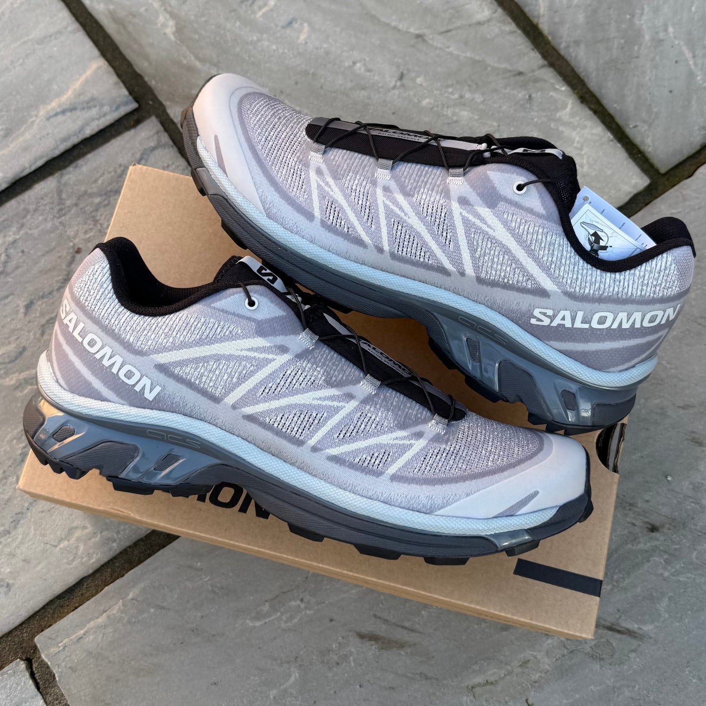 Salomon XT-6 Shadow - Gull / Grey Violet / Quarry - UK11.5 - Brand New