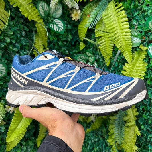 Salomon XT-6 - Dark Blue /Almond Milk / Asphalt - UK10 - Brand New